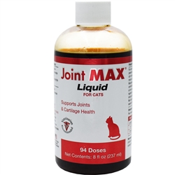 Joint MAX Liquid For Cats, 8 oz (94 Doses)